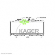 Теплообменник KAGER 31-0407