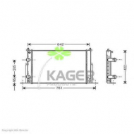 Теплообменник KAGER 31-0438