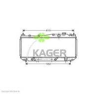 Теплообменник KAGER 31-0499
