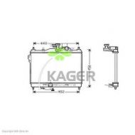 Теплообменник KAGER 31-0525