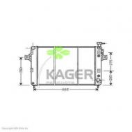 Теплообменник KAGER 31-0553