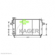 Теплообменник KAGER 31-0555