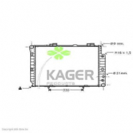 Теплообменник KAGER 31-0618