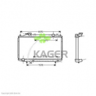 Теплообменник KAGER 31-0734