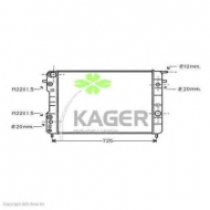 Теплообменник KAGER 31-0793