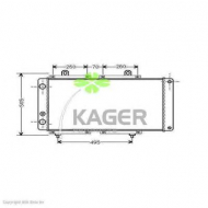 Теплообменник KAGER 31-0836