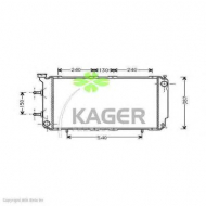 Теплообменник KAGER 31-1024