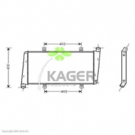 Теплообменник KAGER 31-1145