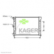 Теплообменник KAGER 31-1167