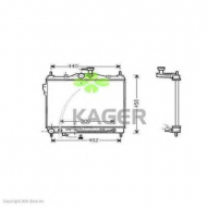 Теплообменник KAGER 31-1255