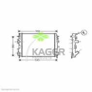 Теплообменник KAGER 31-2446