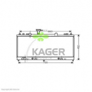 Теплообменник KAGER 31-2680