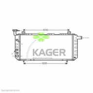 Теплообменник KAGER 31-3254