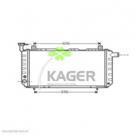 Теплообменник KAGER 31-3255