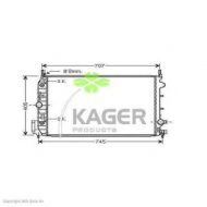 Теплообменник KAGER 31-3475