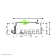 Конденсатор KAGER 94-5390