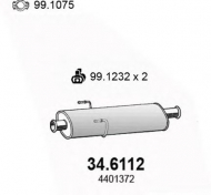 Амортизатор ASSO 34.6112