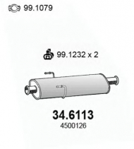 Амортизатор ASSO 34.6113