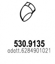 Трубка ASSO 530.9135