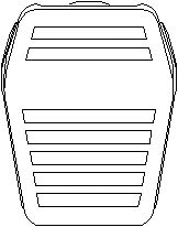 Педальные накладки TOPRAN 302 746