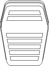 Педальные накладки TOPRAN 302 747