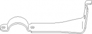 Держатель TOPRAN 401 492