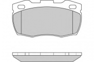 Комплект тормозных колодок E.T.F. 12-0717