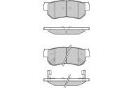 Комплект тормозных колодок E.T.F. 12-0966