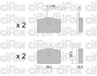 Комплект тормозных колодок CIFAM 822-084-0