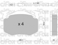 Комплект тормозных колодок CIFAM 822-090-0
