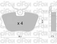 Комплект тормозных колодок CIFAM 822-150-0