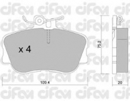 Комплект тормозных колодок CIFAM 822-158-0