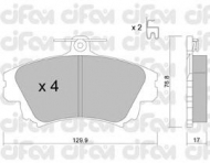 Комплект тормозных колодок CIFAM 822-286-0