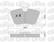 Комплект тормозных колодок CIFAM 822-538-0