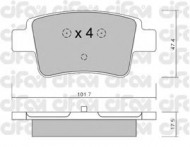Комплект тормозных колодок CIFAM 822-705-0