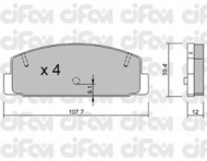 Комплект тормозных колодок CIFAM 822-302-2