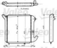 Теплообменник VALEO 810997