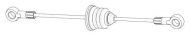 Трос CEF DM02159