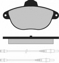 Комплект тормозных колодок Brake ENGINEERING PA1117