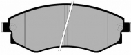 Комплект тормозных колодок Brake ENGINEERING PA1655