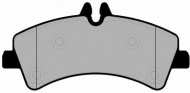 Комплект тормозных колодок Brake ENGINEERING PA1704