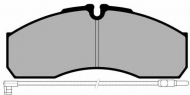 Комплект тормозных колодок Brake ENGINEERING PA1743