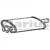 Амортизатор KLARIUS LR77J