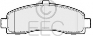 Комплект тормозных колодок EEC BRP0800