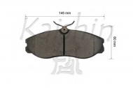 Комплект тормозных колодок KAISHIN FK1213