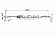 Трос BOSCH 1 987 477 485
