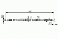 Трос BOSCH 1 987 482 090