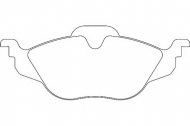 Комплект тормозных колодок WAGNER WBP23063A
