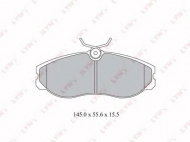 Комплект тормозных колодок LYNXauto BD-3028