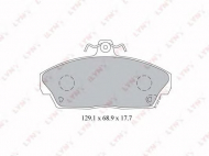 Комплект тормозных колодок LYNXauto BD-3426